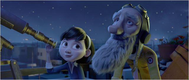 La Petite fille et l'aviateur